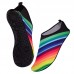 Неопренове взуття аквашузи Skin Shoes дитяче SP-Sport Веселка PL-1814B розмір 26-35 чорний