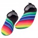 Неопренове взуття аквашузи Skin Shoes дитяче SP-Sport Веселка PL-1814B розмір 26-35 чорний