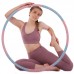 Обруч масажний Хула Хуп Hula Hoop CIMA BY-6181 8 секцій рожевий-блакитний