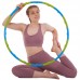 Обруч масажний Хула Хуп Hula Hoop FHAVK FI-1560 16 секцій салатовий-синій
