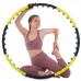 Обруч масажний Хула Хуп SP-Planeta Hula Hoop DOUBLE GRACE MAGNETIC JS-6001 8 секцій жовтий-чорний