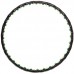 Обруч масажний Хула Хуп SP-Planeta Hula Hoop DOUBLE GRACE MAGNETIC JS-6002 8 секцій чорний