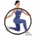 Обруч масажний Хула Хуп SP-Planeta Hula Hoop DOUBLE GRACE MAGNETIC JS-6002 8 секцій чорний