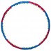 Обруч масажний Хула Хуп SP-Planeta Hula Hoop DOUBLE GRACE MAGNETIC JS-6003 8 секцій синій-рожевий