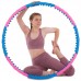 Обруч масажний Хула Хуп SP-Planeta Hula Hoop DOUBLE GRACE MAGNETIC JS-6008 8 секцій рожевий-синій