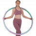 Обруч масажний Хула Хуп SP-Planeta Hula Hoop DOUBLE GRACE MAGNETIC JS-6019 8 секцій бузково-блакитний