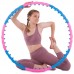 Обруч масажний Хула Хуп SP-Planeta Hula Hoop DYNAMIC JIESEN HOOP JS-6011 8 секцій рожевий-синій