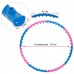 Обруч масажний Хула Хуп SP-Planeta Hula Hoop DYNAMIC JIESEN HOOP JS-6011 8 секцій рожевий-синій