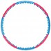 Обруч масажний Хула Хуп SP-Planeta Hula Hoop SUPER WIDE 3002 8 секцій рожевий-блакитний