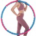 Обруч масажний Хула Хуп SP-Planeta Hula Hoop SUPER WIDE 3002 8 секцій рожевий-блакитний