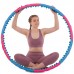 Обруч масажний Хула Хуп SP-Planeta Hula Hoop SUPER WIDE 3002 8 секцій рожевий-блакитний