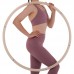 Обруч складний Хула Хуп PRO-SUPRA Hula Hoop PEARL HU-LA HR-056 6 секцій, d-90см білий