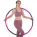 Обруч складний м'який Хула Хуп Hula Hoop SP-Sport K610 6 секцій двоколірний