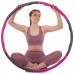 Обруч складний м'який Хула Хуп Hula Hoop SP-Sport K610 6 секцій двоколірний