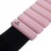 Обтяжувачі-браслети для рук ніг з силіконовим покриттям Zelart FITNESS BRACELETS FI-2237 2x0,5кг рожевий