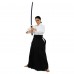 Одяг для Kendo, Iaido Aikido тренерувальний костюм Кендо, топи кендоги шани Хакама SP-Sport CO-8873 155-190см білий-чорний