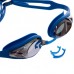 Окуляри для плавання дорослі дзеркальні лінзи MadWave Alligator mirror M042714 кольори в асортименті