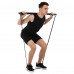 Палиця-тренажер PORTABLE RESISTANCE WEIGHT BAND BAR EZOUS R-01 чорний-фіолетовий