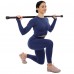 Палка гімнастична 3-х секційна Бодібар Body Bar Zelart FI-9994-8 вага 8кг черный-фиолетовый