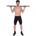 Палка гімнастична Бодибар Body Bar Zelart FI-1251-8 вага 8кг чорний-помаранчевий