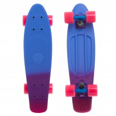 Пенні борд Penny Board круїзер пластиковий RUBBER SOFT 22" FISH SK-412-4 кольори в асортименті