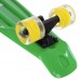 Пенні борд Penny Board круїзер пластиковий з колесами які світяться FISH SK-405-8 салатовий-чорний-жовтий