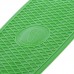 Пенні борд Penny Board круїзер пластиковий з колесами які світяться FISH SK-405-8 салатовий-чорний-жовтий