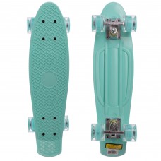 Пенні борд Penny Board круїзер пластиковий з колесами які світяться SP-Sport SK-5672-6 м'ятний