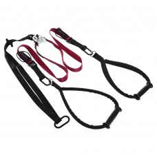 Петлі тренувальні EZOUS SUSPENSION STRAP (rip 60) F45 model P-07 чорний-фіолетовий