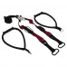 Петлі тренувальні EZOUS SUSPENSION STRAP (rip 60) F45 model P-07 чорний-фіолетовий