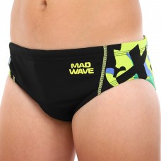 Плавки для хлопчиків класичні для плавання MadWave Rush N2 M142010 розмір-S-XL чорний