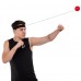 Пневмотренажер для боксу fight ball SP-Sport BO-0374B чорний-червоний