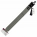 Пояс атлетичний посилений регульований QUICK LOCKING WEIGHTLITING BELT EZOUS O-02 спинка-10см розмір S-L сірий