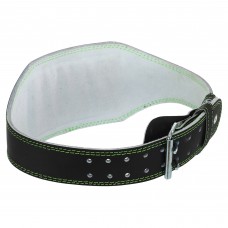 Пояс атлетичний шкіряний FAIRTEX 165103 спинка-15см розмір-S-XL чорний