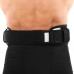 Пояс атлетичний текстильний EZOUS CARBON FIBER BELT WITH WAIST PAD O-08 спинка-16см розмір S-L чорний