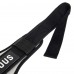 Пояс атлетичний текстильний EZOUS CARBON FIBER BELT WITH WAIST PAD O-08 спинка-16см розмір S-L чорний