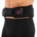 Пояс атлетичний текстильний EZOUS TRAINING BELT O-04 спинка-14см розмір S-L чорний