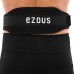 Пояс атлетичний текстильний EZOUS WEIGHT LIFTING BELT O-05 спинка-12см розмір S-L чорний