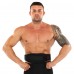 Пояс атлетичний текстильний EZOUS WEIGHT LIFTING BELT O-05 спинка-12см розмір S-L чорний