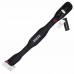 Пояс атлетичний текстильний EZOUS WEIGHT LIFTING BELT O-05 спинка-12см розмір S-L чорний