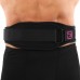 Пояс атлетичний текстильний EZOUS WEIGHT LIFTING BELT O-05 спинка-12см розмір S-L чорний
