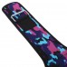 Пояс атлетичний текстильний FAIRTEX 165551 спинка-18см розмір-S-XL чорний-фіолетовий-блакитний