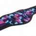 Пояс атлетичний текстильний FAIRTEX 165551 спинка-18см розмір-S-XL чорний-фіолетовий-блакитний