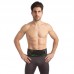 Пояс атлетичний текстильний FAIRTEX 167772 спинка-17см розмір-S-XL чорний-зелений