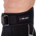 Пояс атлетичний текстильний ZELART SB-165406 спинка-19см розмір-XS-XXL чорний