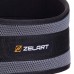 Пояс атлетичний текстильний Zelart FI-2634-105 спинка-17см довжина-105см сірий