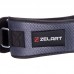 Пояс атлетичний текстильний Zelart SB-165411 спинка-17см розмір-XS-XXL сірий