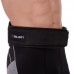 Пояс атлетичний текстильний Zelart SB-165428 спинка-14см розмір XS-XXL чорний