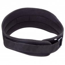 Пояс атлетичний текстильний Zelart SB-165447 спинка-14см розмір XS-XXL чорний