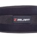 Пояс атлетичний текстильний Zelart SB-165447 спинка-14см розмір XS-XXL чорний